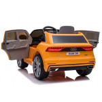 Elektrické autíčko Audi Q8 - lakované - žltá